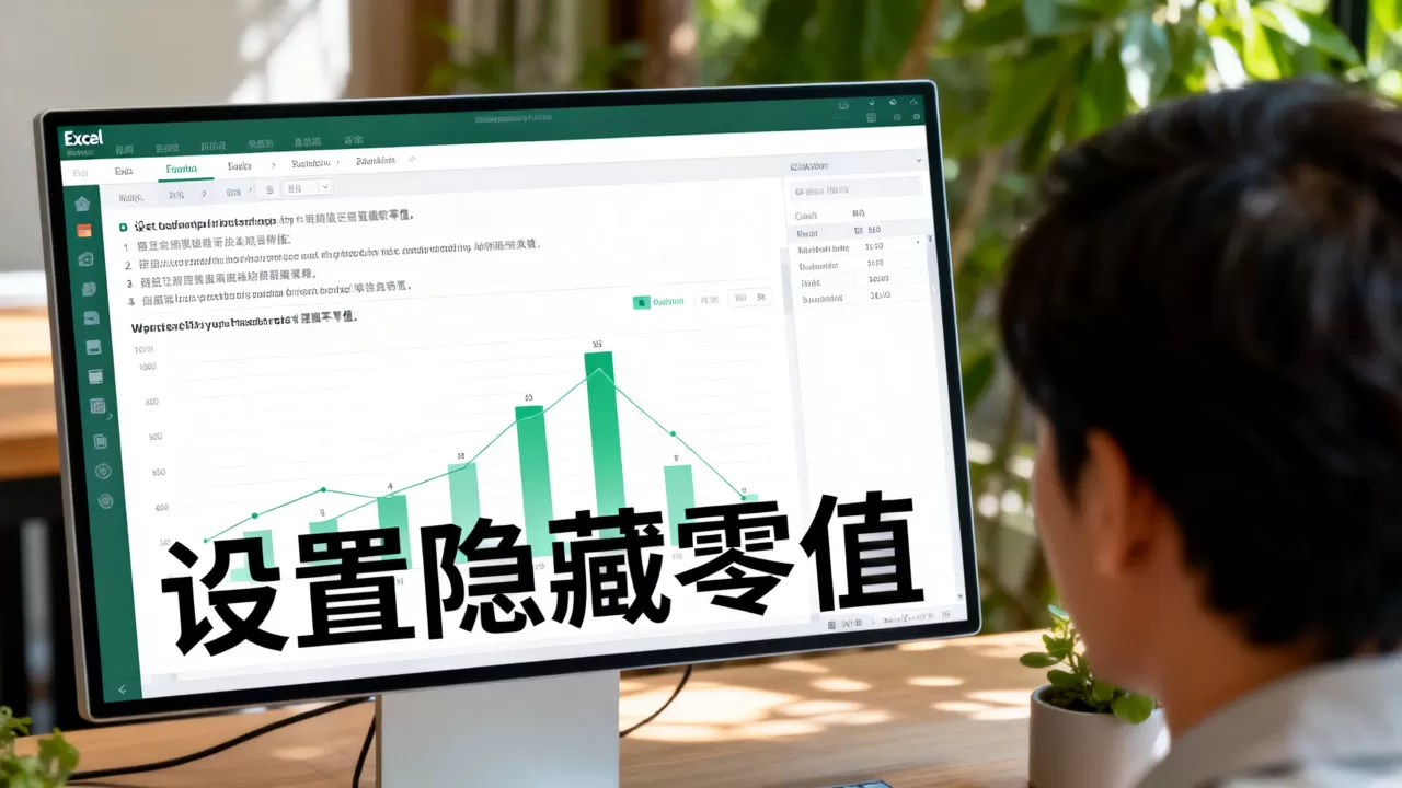 Excel图表不显示0怎么办?如何设置隐藏零值 Excel图表不显示0怎么办?如何设置隐藏零值