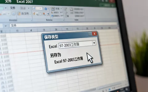 excel2007怎么转2003？excel2007转2003版本教程