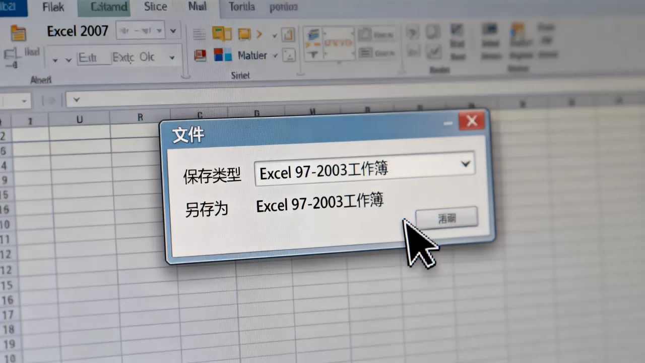 excel2007怎么转2003?excel2007转2003版本教程 excel2007怎么转2003?excel2007转2003版本教程