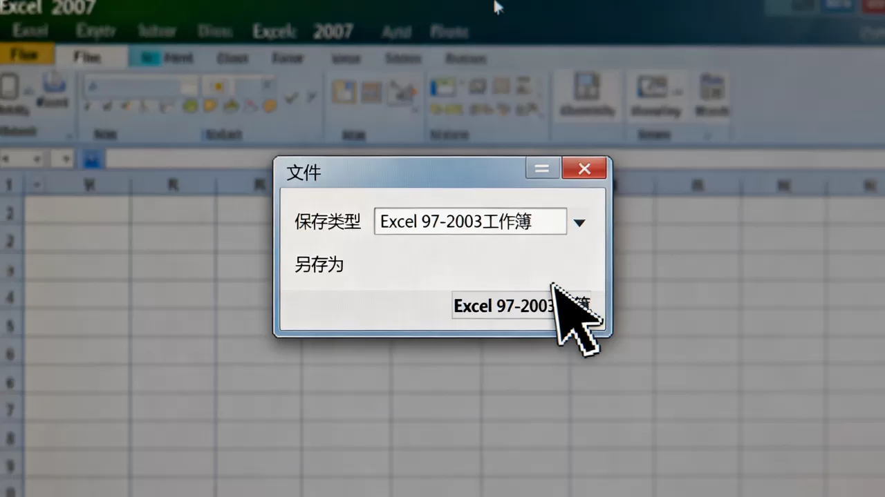 excel2007怎么转2003?excel2007转2003版本教程 excel2007怎么转2003?excel2007转2003版本教程