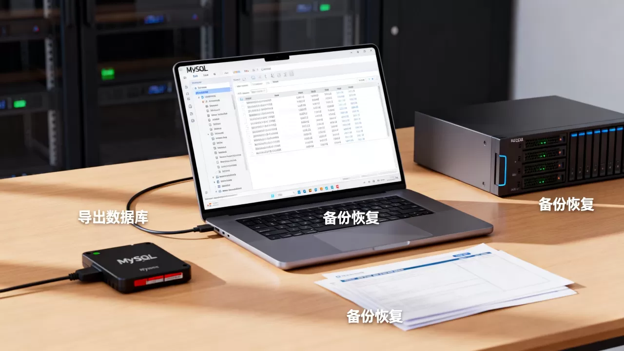 BAT如何导出MySQL数据库？mysql数据库备份恢复方法