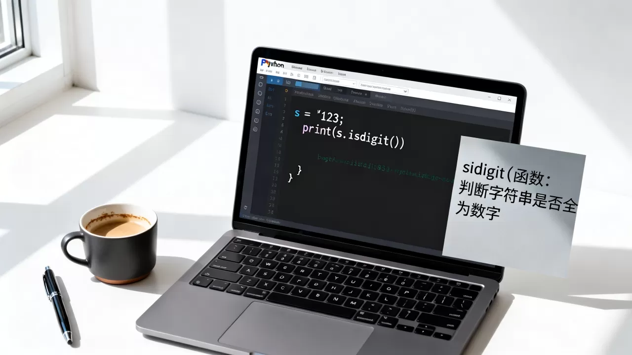 Python isdigit怎么用？python字符串判断数字的方法