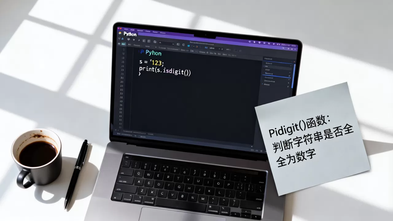 Python isdigit怎么用？python字符串判断数字的方法