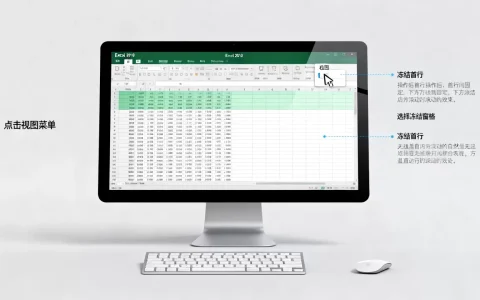 excel2010冻结窗口怎么设置？excel冻结首行
