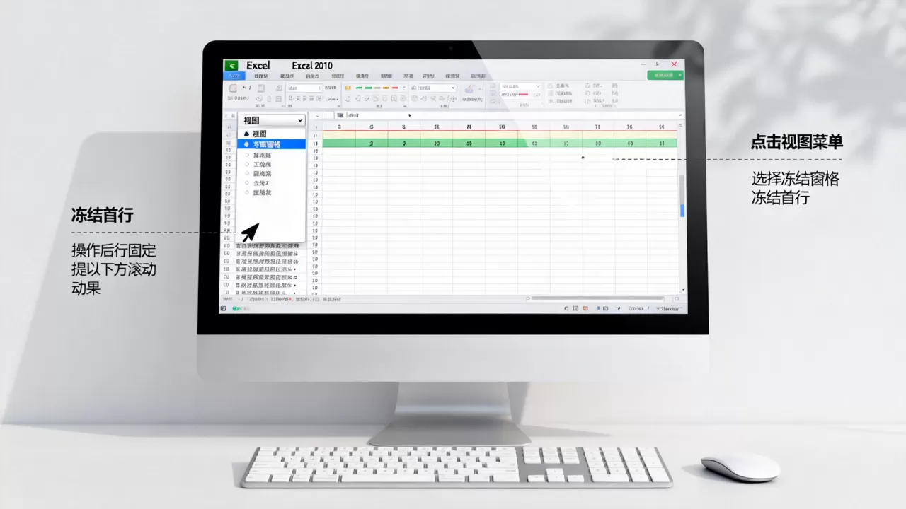excel2010冻结窗口怎么设置?excel冻结首行 excel2010冻结窗口怎么设置?excel冻结首行