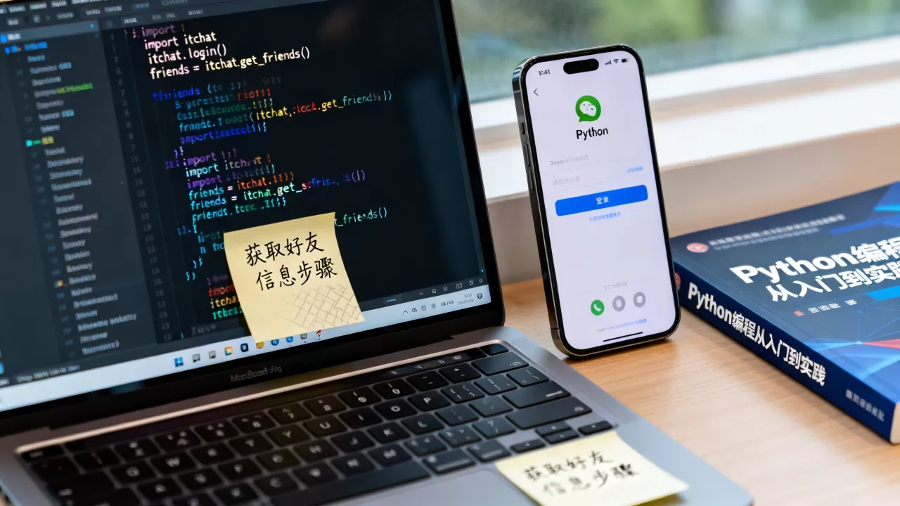 python itchat库怎么用?itchat登录微信获取好友信息 python itchat库怎么用?itchat登录微信获取好友信息