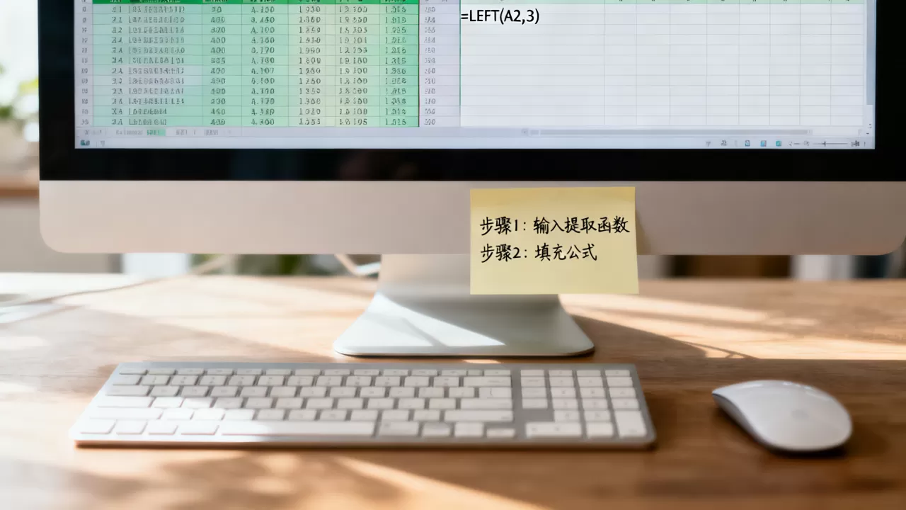 Excel怎么提取关键字？excel批量提取关键字方法