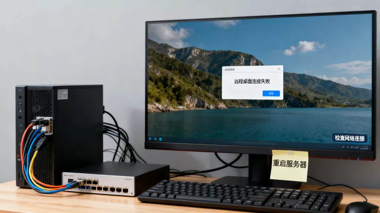 服务器客户端连接失败怎么办?远程桌面连接不上如何解决 服务器客户端连接失败怎么办?远程桌面连接不上如何解决