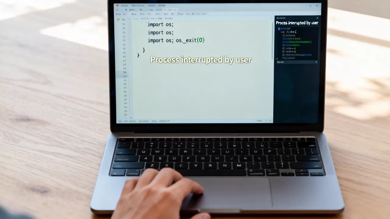Python程序如何停止运行?python中断进程的方法 Python程序如何停止运行?python中断进程的方法