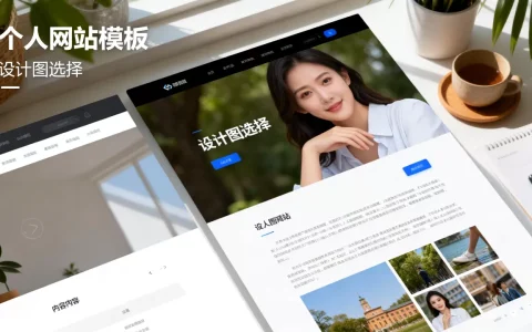 个人网站网页模板设计图怎么选？个人网站模板下载免费