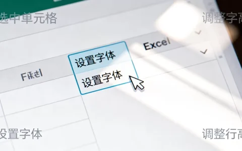 Excel字体怎么设置两行？Excel字体两行怎么设置