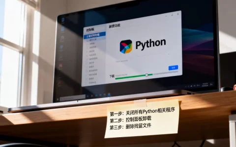 python怎么彻底卸载？python卸载不干净怎么办
