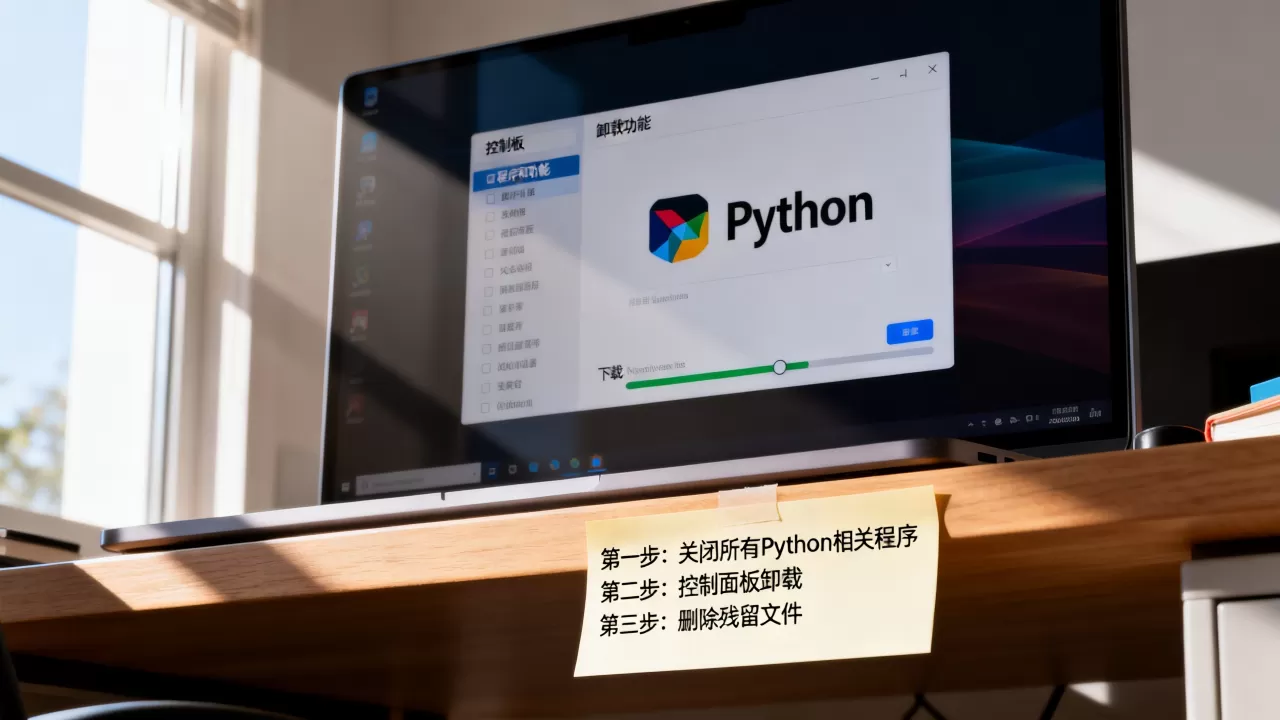 python怎么彻底卸载？python卸载不干净怎么办