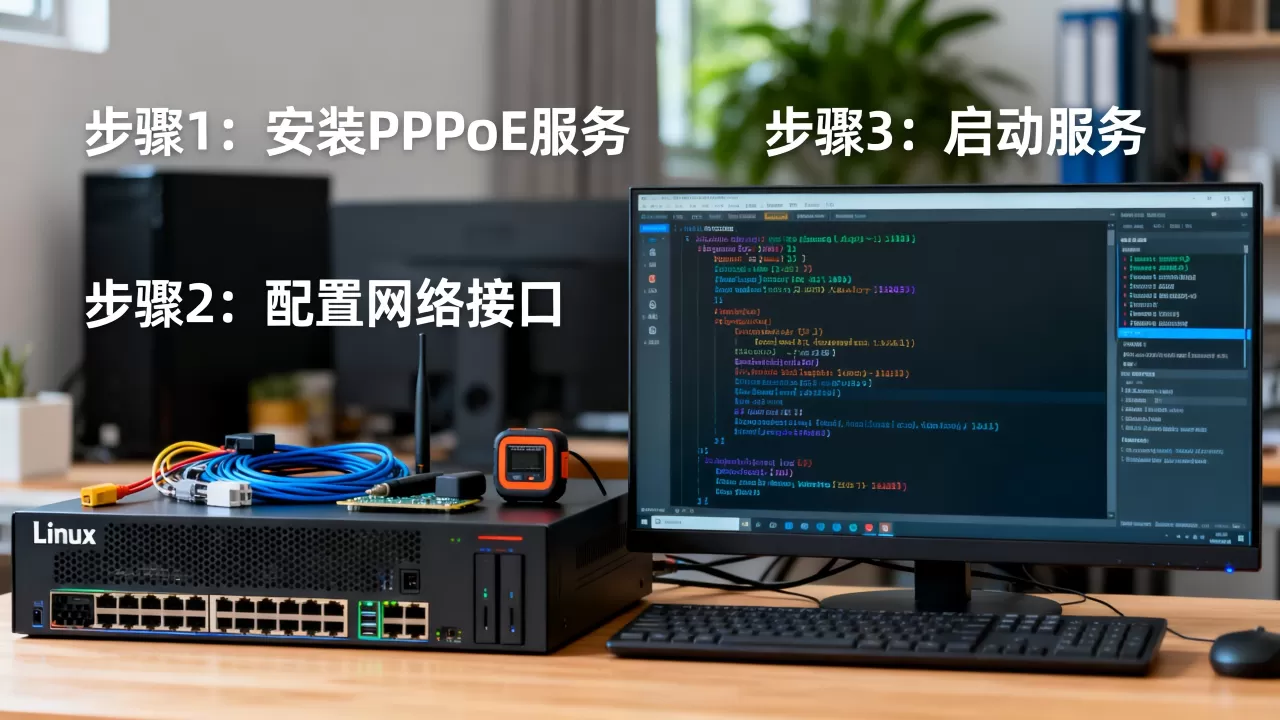 Linux PPPoE怎么配置?Linux搭建PPPoE服务器详细教程 Linux PPPoE怎么配置?Linux搭建PPPoE服务器详细教程