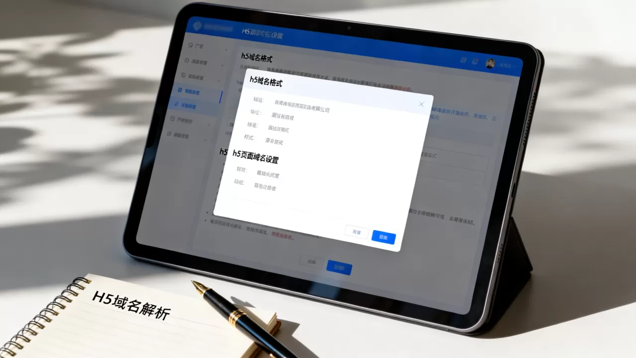H5域名格式是什么?h5页面域名怎么设置 H5域名格式是什么?h5页面域名怎么设置