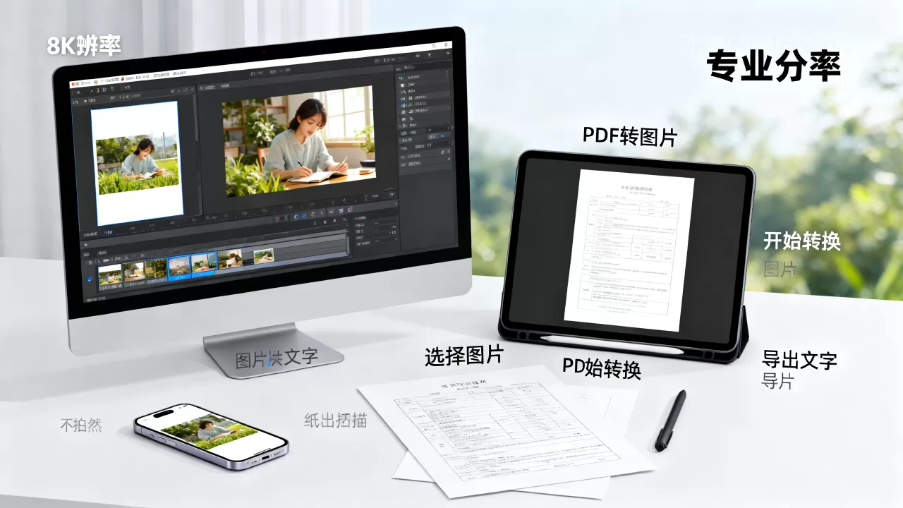 图片转文字怎么操作?pdf转图片方法 图片转文字怎么操作?pdf转图片方法