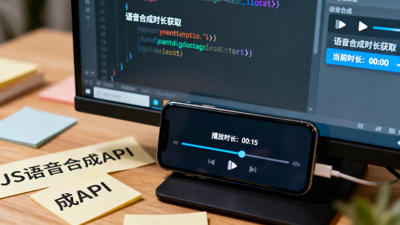 JS语音合成后能返回播放时长吗?前端语音合成获取时长 JS语音合成后能返回播放时长吗?前端语音合成获取时长