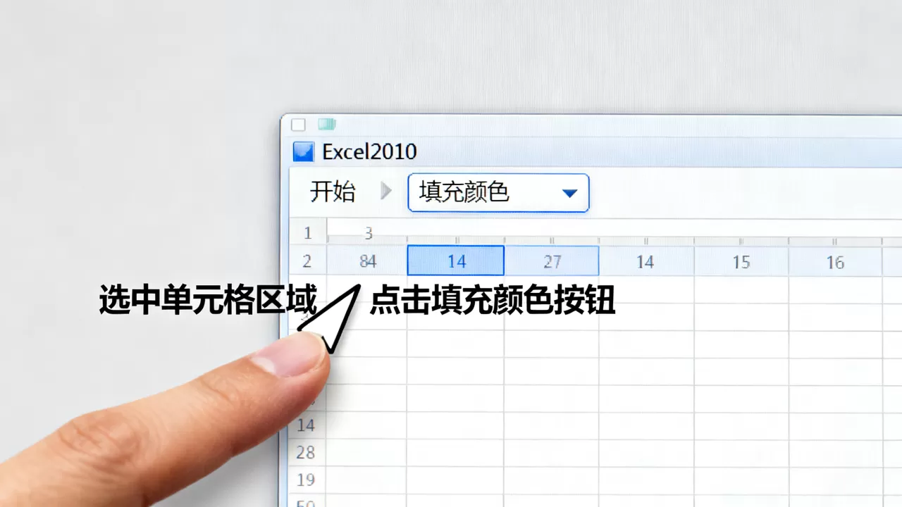 Excel2010怎么设置底纹?Excel表格背景色填充方法 Excel2010怎么设置底纹?Excel表格背景色填充方法