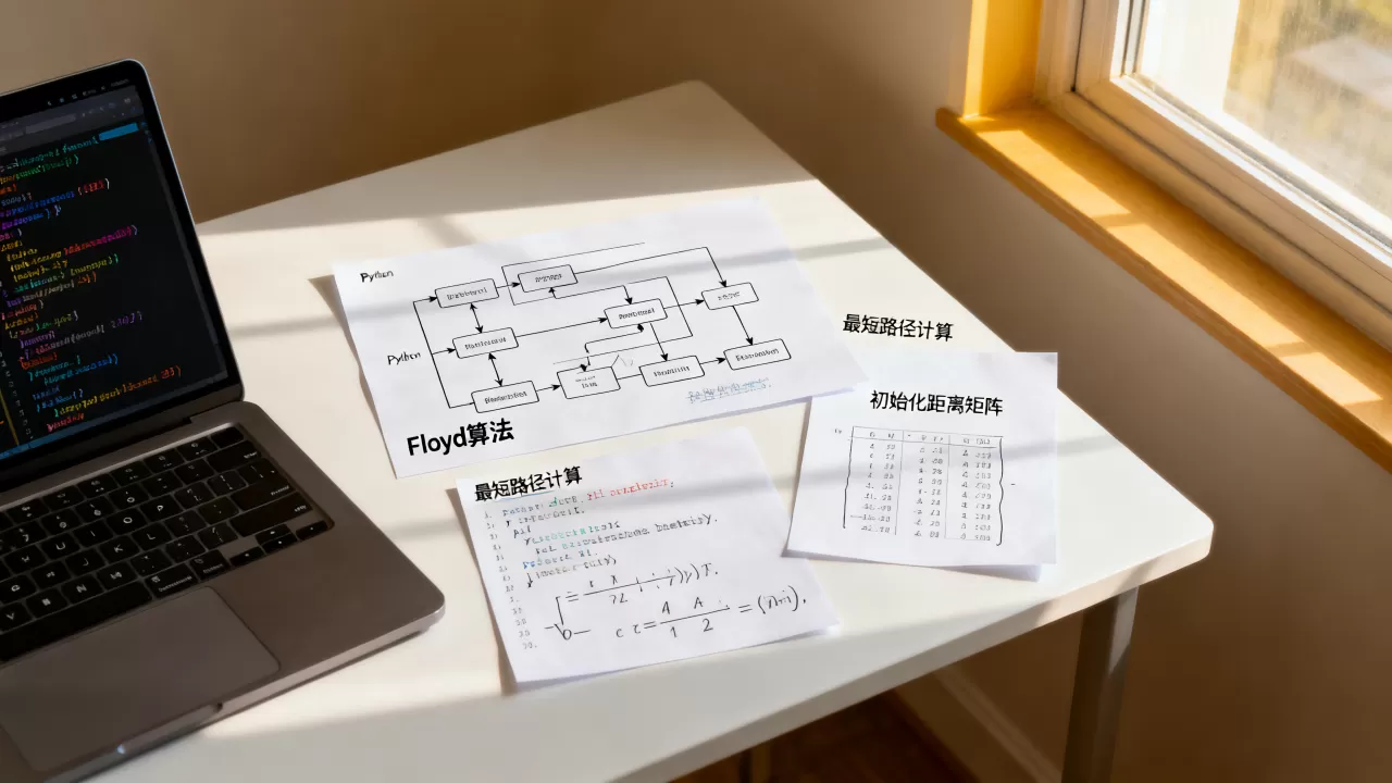 Python Floyd算法怎么理解?最短路径算法原理详解 Python Floyd算法怎么理解?最短路径算法原理详解