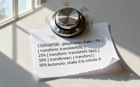Button按钮为何会抖动？CSS按钮抖动效果代码