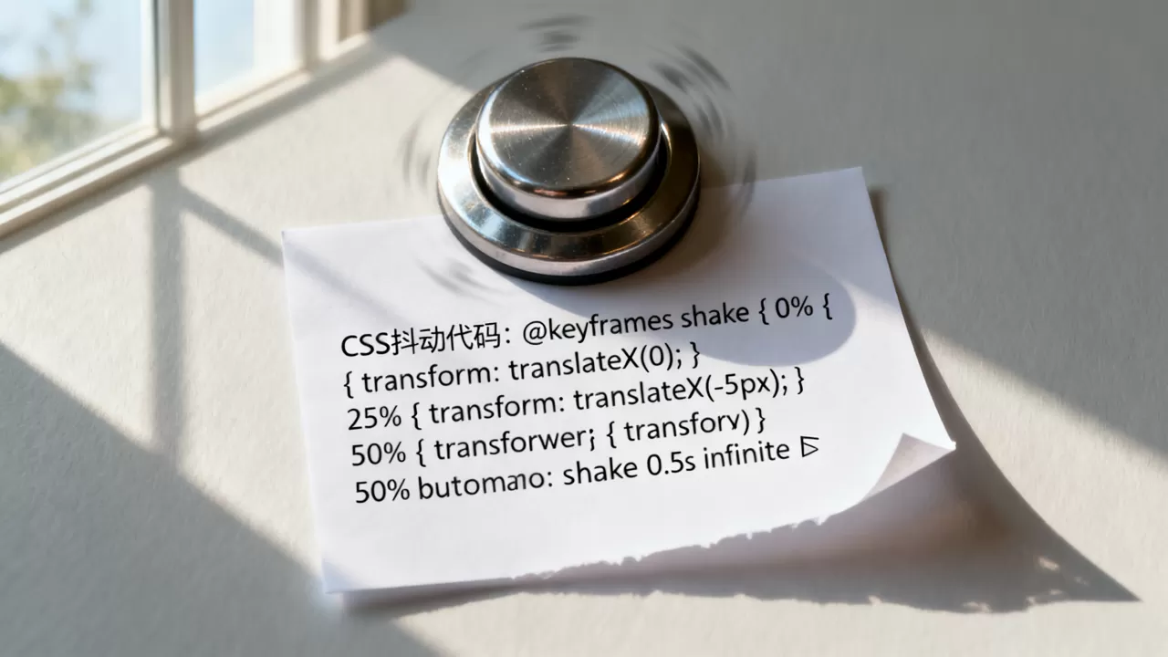 Button按钮为何会抖动?CSS按钮抖动效果代码 Button按钮为何会抖动?CSS按钮抖动效果代码