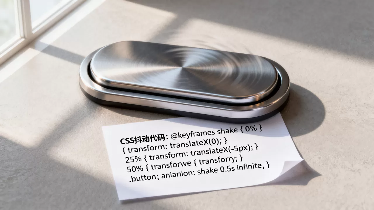 Button按钮为何会抖动?CSS按钮抖动效果代码 Button按钮为何会抖动?CSS按钮抖动效果代码