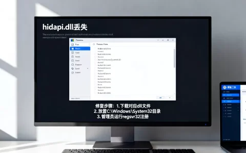 hidapi.dll丢失怎么办？dll文件丢失修复方法
