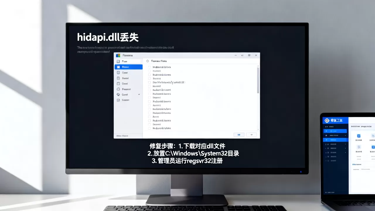hidapi.dll丢失怎么办?dll文件丢失修复方法 hidapi.dll丢失怎么办?dll文件丢失修复方法