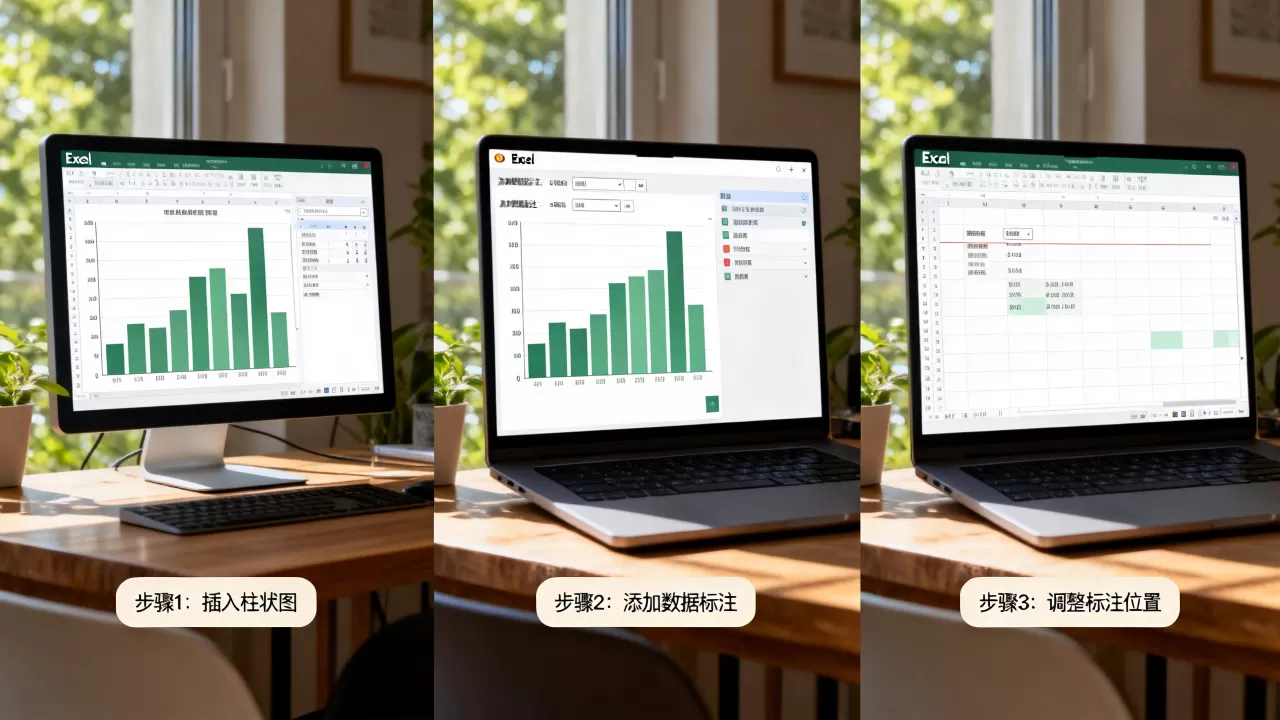 Excel柱状图系列怎么做?柱状图数据标注怎么设置 Excel柱状图系列怎么做?柱状图数据标注怎么设置