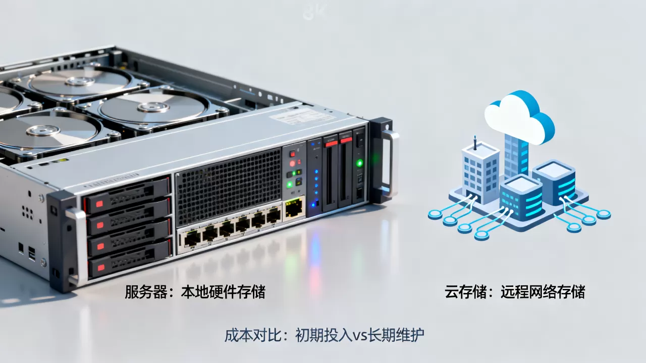 服务器与云存储有什么区别？服务器和云存储哪个更划算