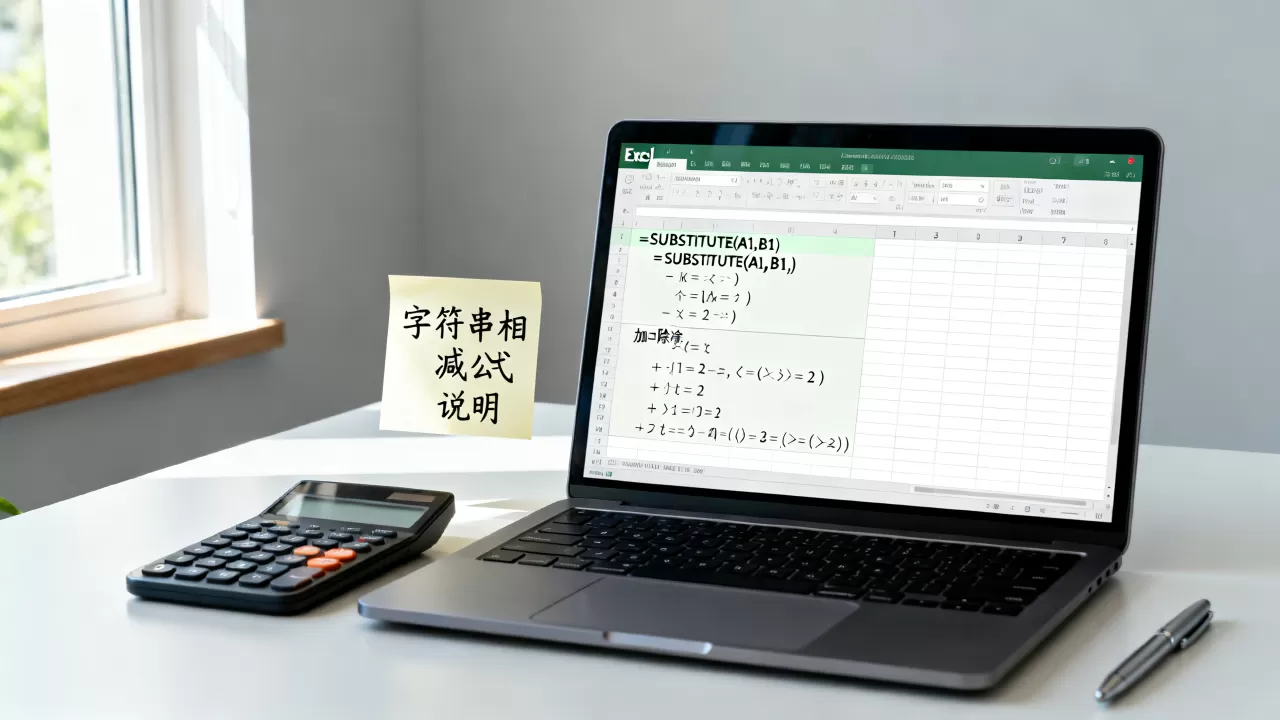 Excel字符串如何相减?excel字符串加减乘除公式 Excel字符串如何相减?excel字符串加减乘除公式