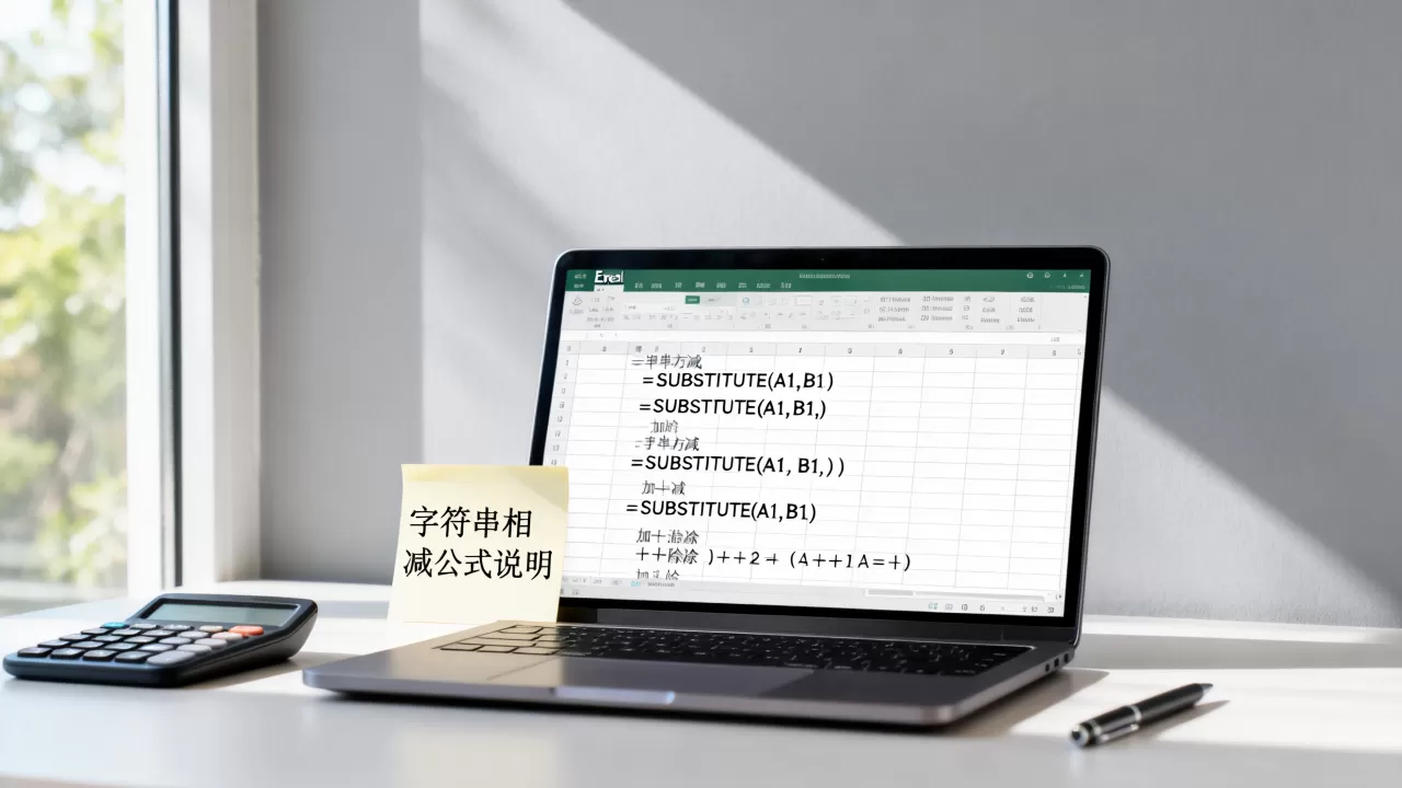 Excel字符串如何相减?excel字符串加减乘除公式 Excel字符串如何相减?excel字符串加减乘除公式