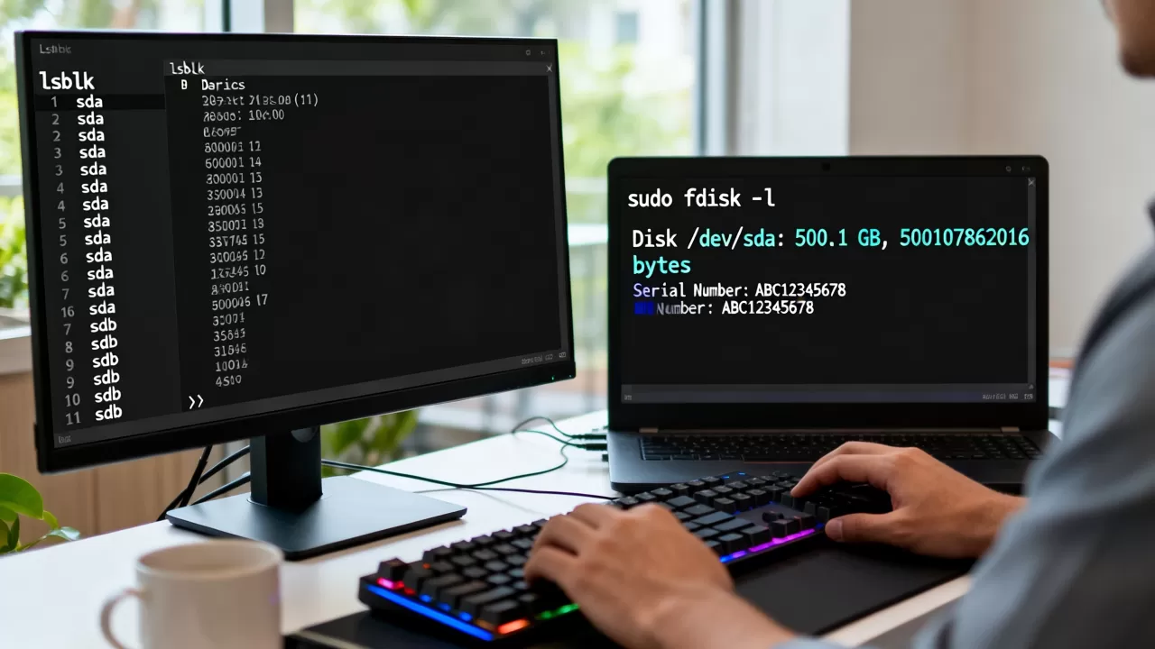 Linux如何识别磁盘?查看硬盘型号和序列号的方法 Linux如何识别磁盘?查看硬盘型号和序列号的方法