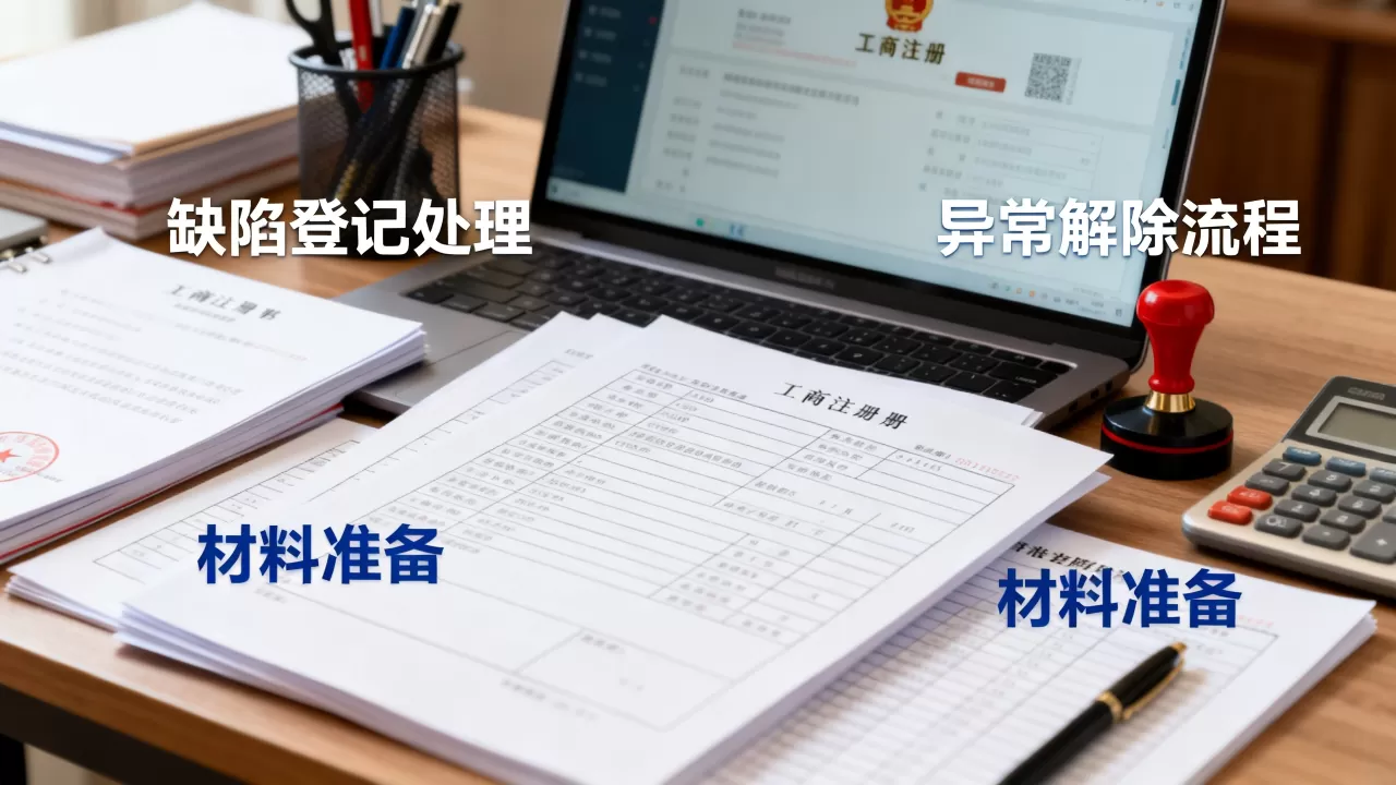 北京市工商注册登记缺陷登记怎么办?工商注册异常解除流程 北京市工商注册登记缺陷登记怎么办?工商注册异常解除流程