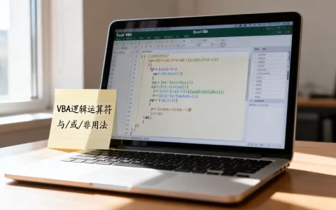 Excel VBA与或非怎么用？vba逻辑运算符用法详解