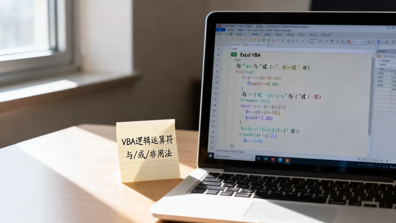 Excel VBA与或非怎么用?vba逻辑运算符用法详解 Excel VBA与或非怎么用?vba逻辑运算符用法详解