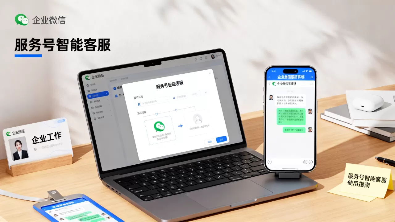 服务号智能客服怎么用？企业微信客服系统搭建