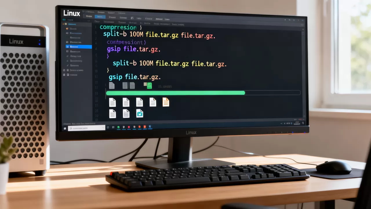 linux如何分段压缩文件?linux分段压缩命令详解 linux如何分段压缩文件?linux分段压缩命令详解