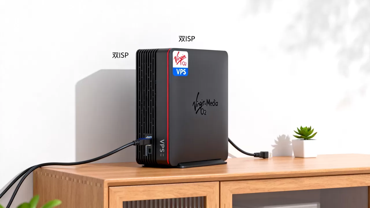 丽萨主机新英国家庭住宅双ISP VPS好用吗？ Virgin Media O2 VPS测评