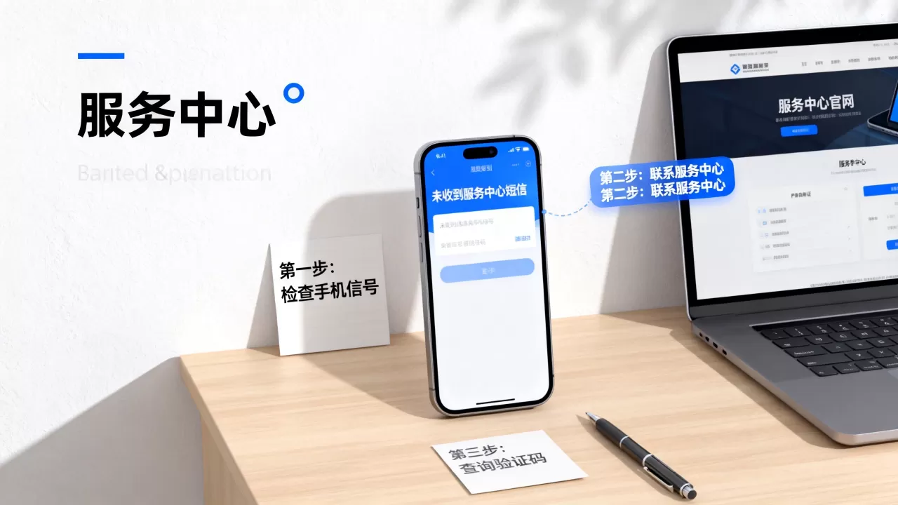 服务中心短信没收到怎么办？如何查询短信验证码