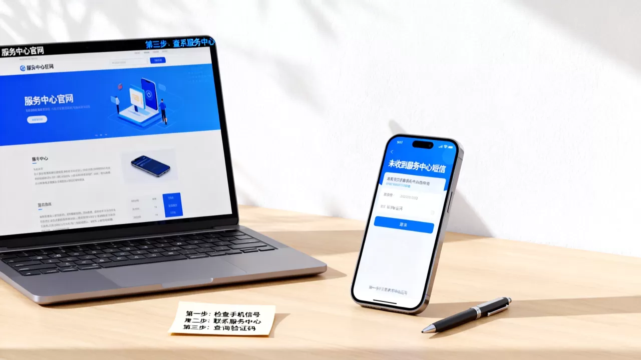 服务中心短信没收到怎么办？如何查询短信验证码