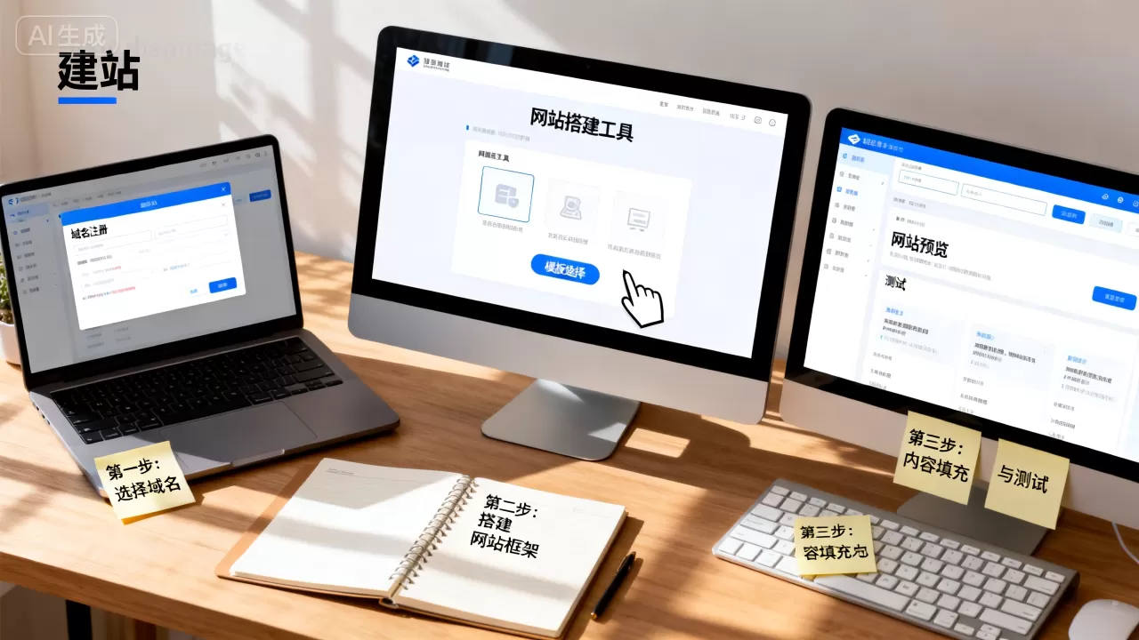 架设网站的具体步骤是什么？新手建站流程详解