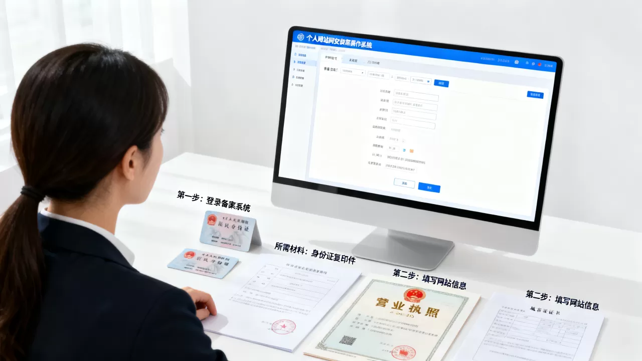 个人网站网安备案怎么操作?网安备案流程及所需材料 个人网站网安备案怎么操作?网安备案流程及所需材料