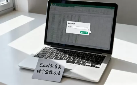 Excel包含关键字怎么找？Excel查找包含指定文本