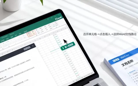 Excel如何插入Word超链接？Excel超链接到Word文档的方法