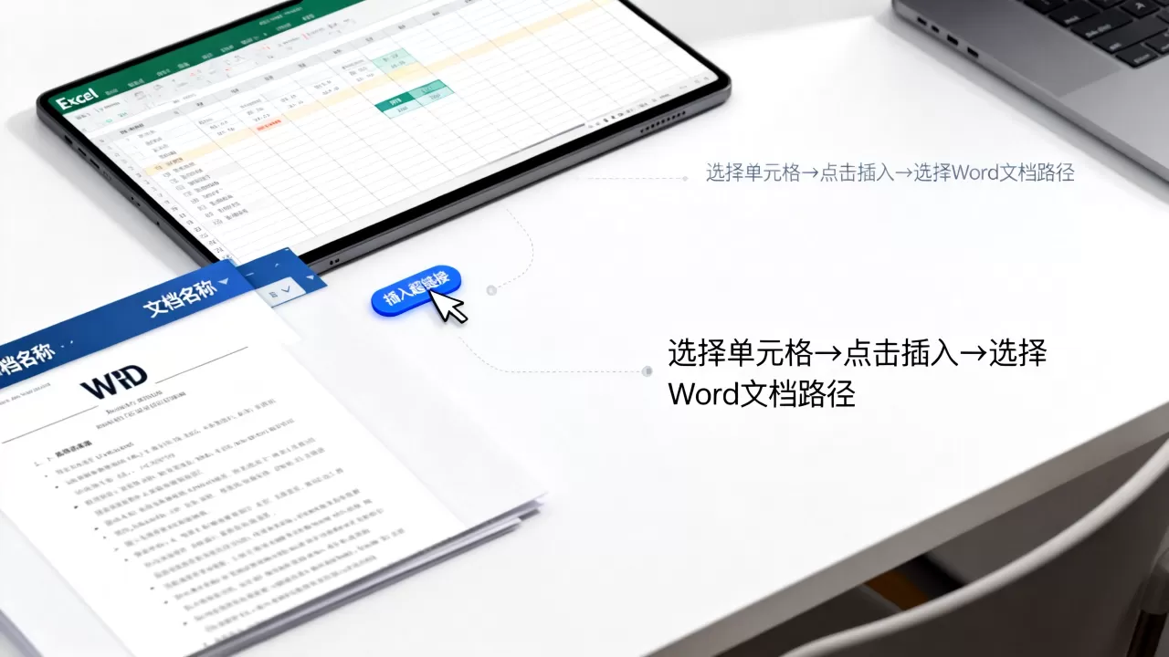 Excel如何插入Word超链接?Excel超链接到Word文档的方法 Excel如何插入Word超链接?Excel超链接到Word文档的方法