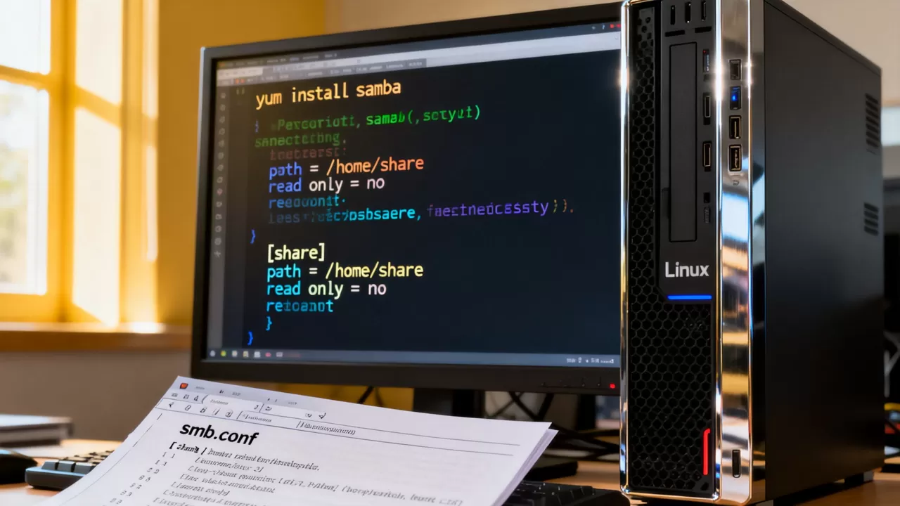 linux yum安装samba怎么操作？linux yum samba配置教程