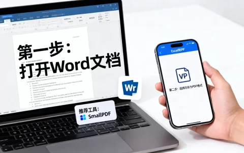 Word Excel转PDF怎么操作？免费转换工具推荐