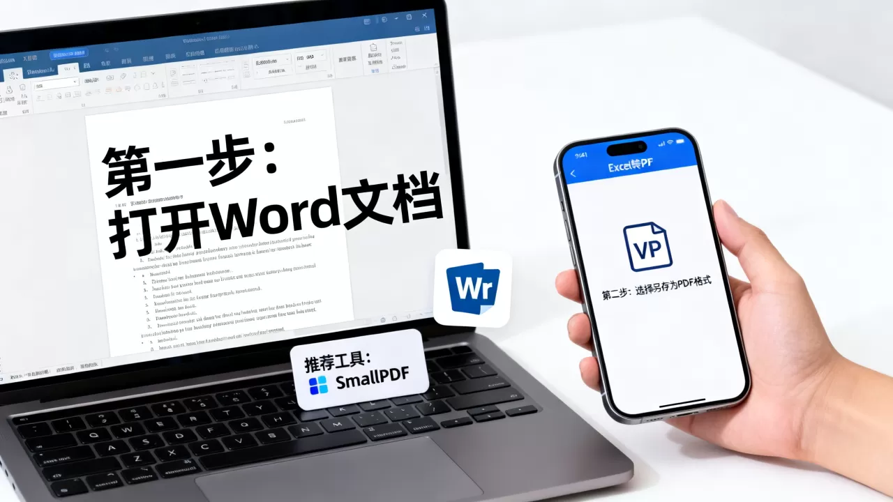 Word Excel转PDF怎么操作?免费转换工具推荐 Word Excel转PDF怎么操作?免费转换工具推荐