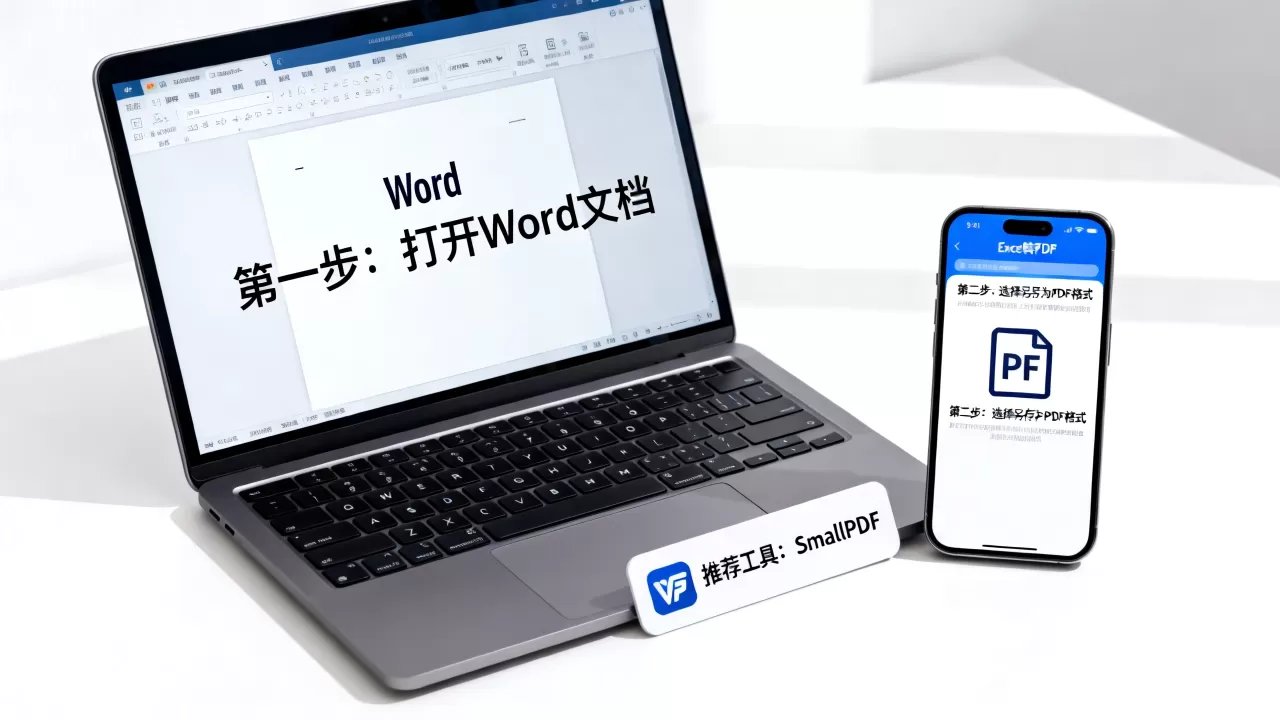 Word Excel转PDF怎么操作?免费转换工具推荐 Word Excel转PDF怎么操作?免费转换工具推荐